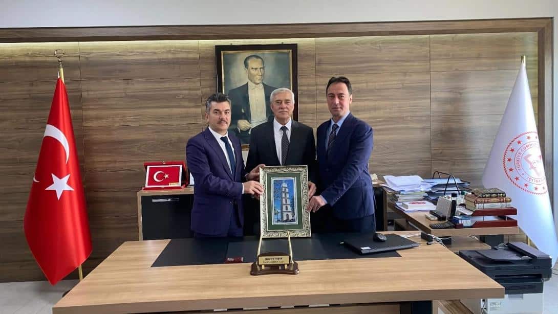İlçe Milli Eğitim Müdürlerimizi Misafir Ettik