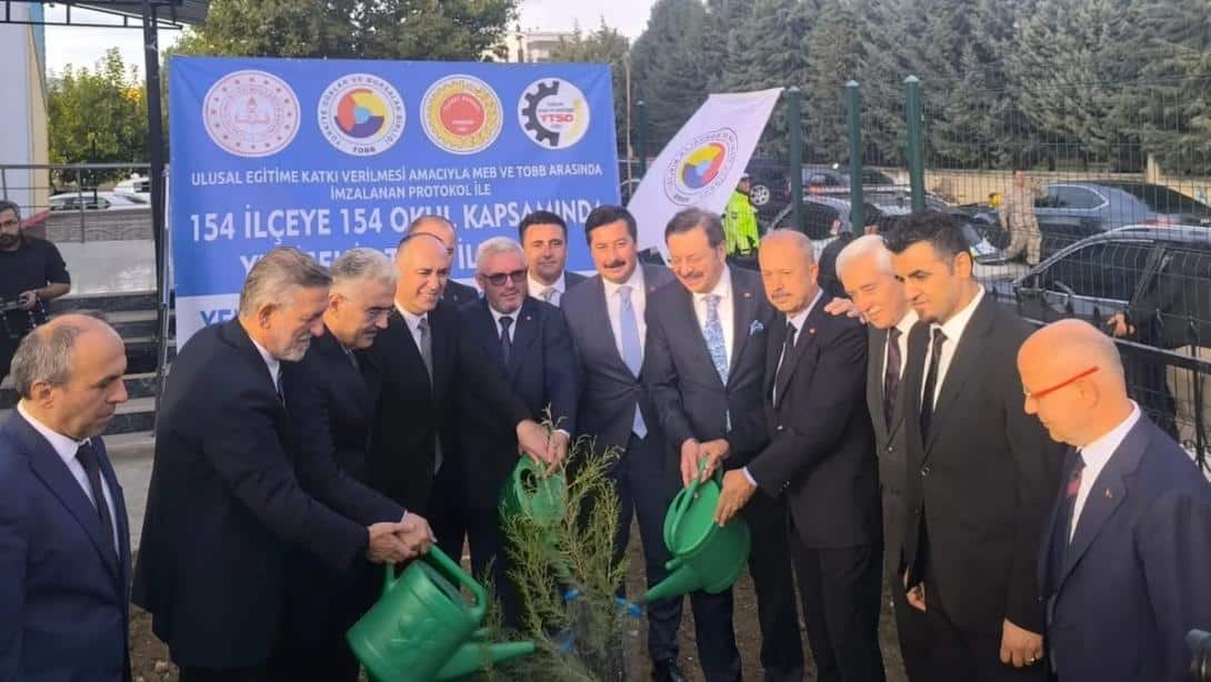 TOBB İlkokulu'nun Açılışı Töreni